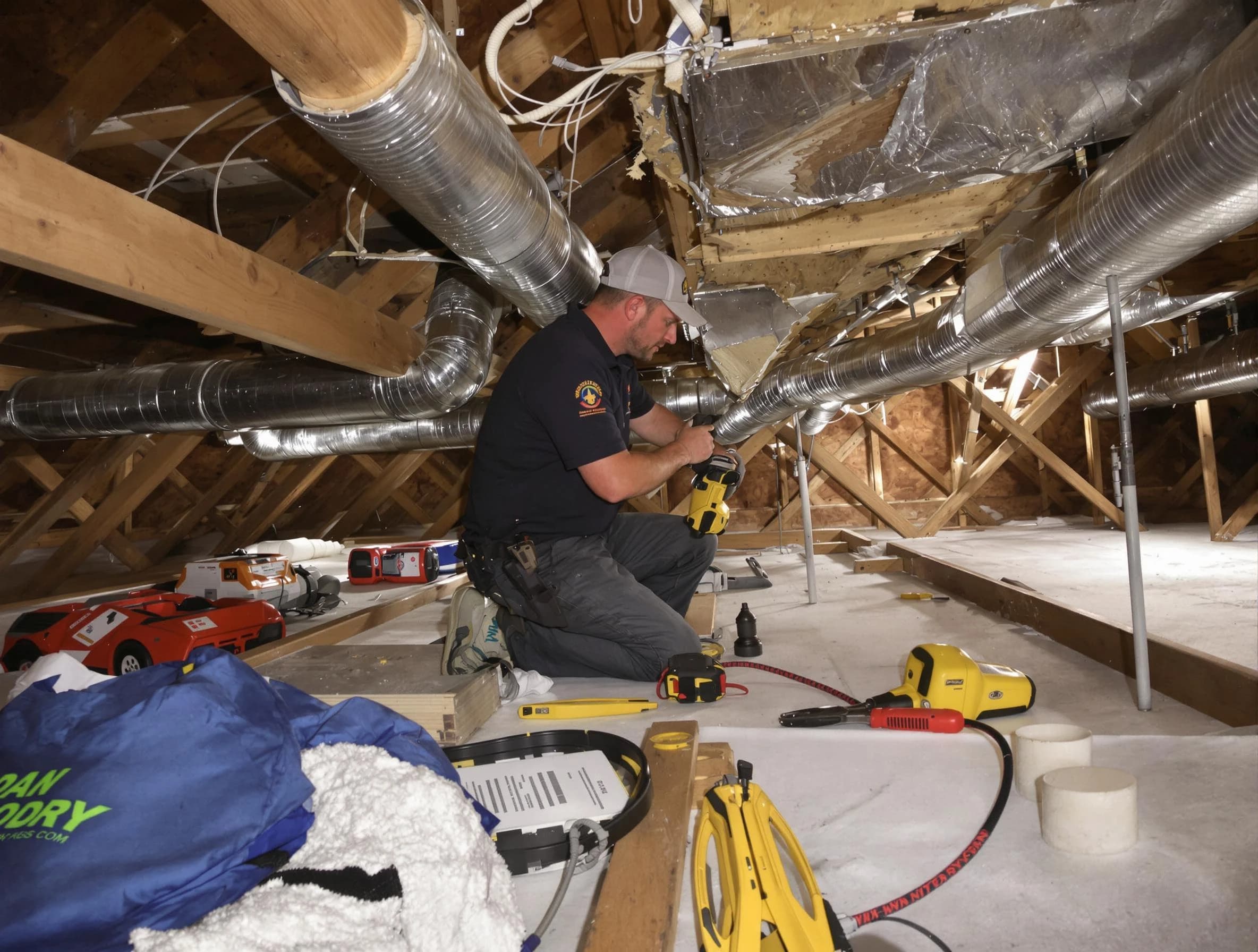 Professional air duct repair by Firestone Air Duct Cleaning in Firestone