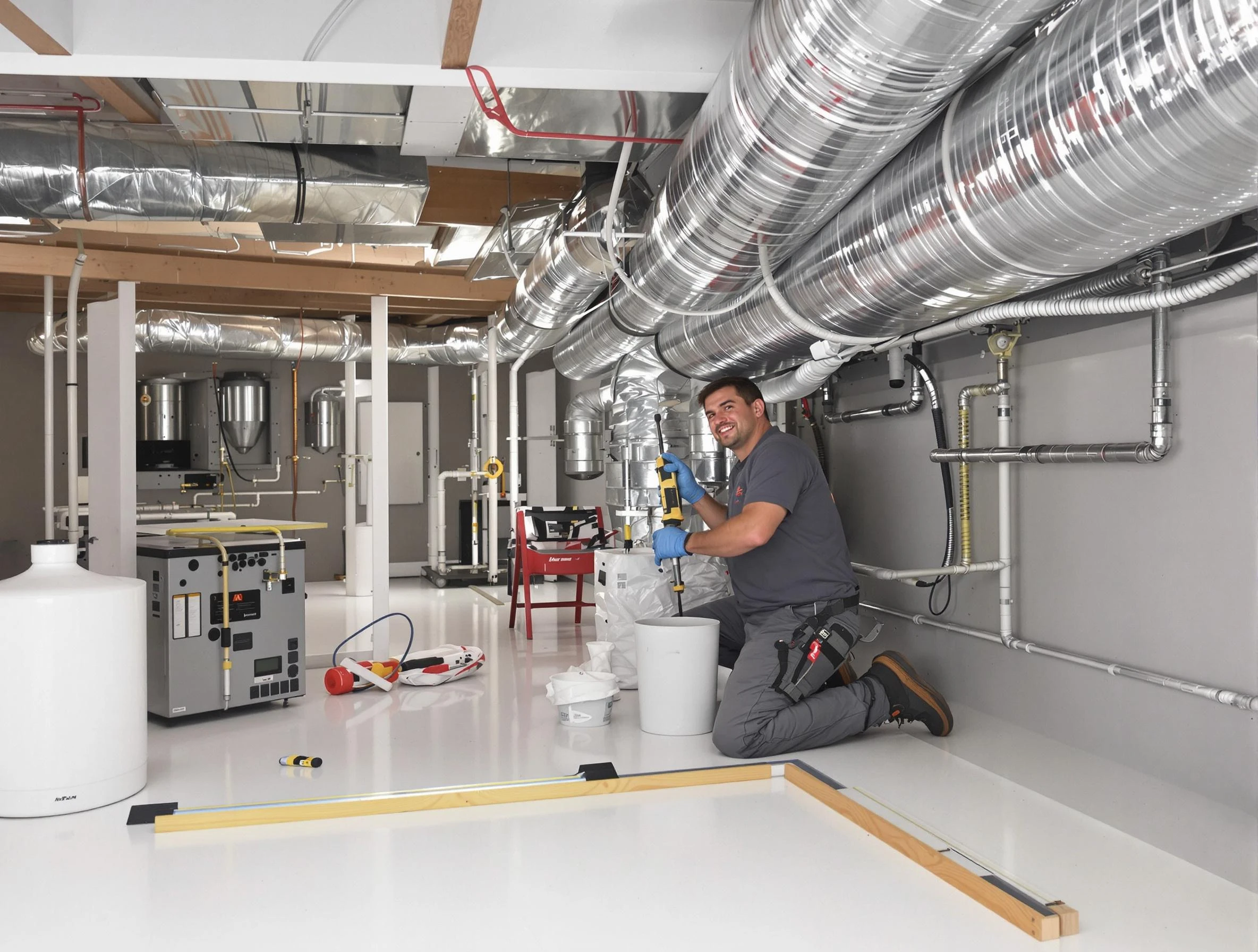 Professional duct sealing service by Firestone Air Duct Cleaning in Firestone