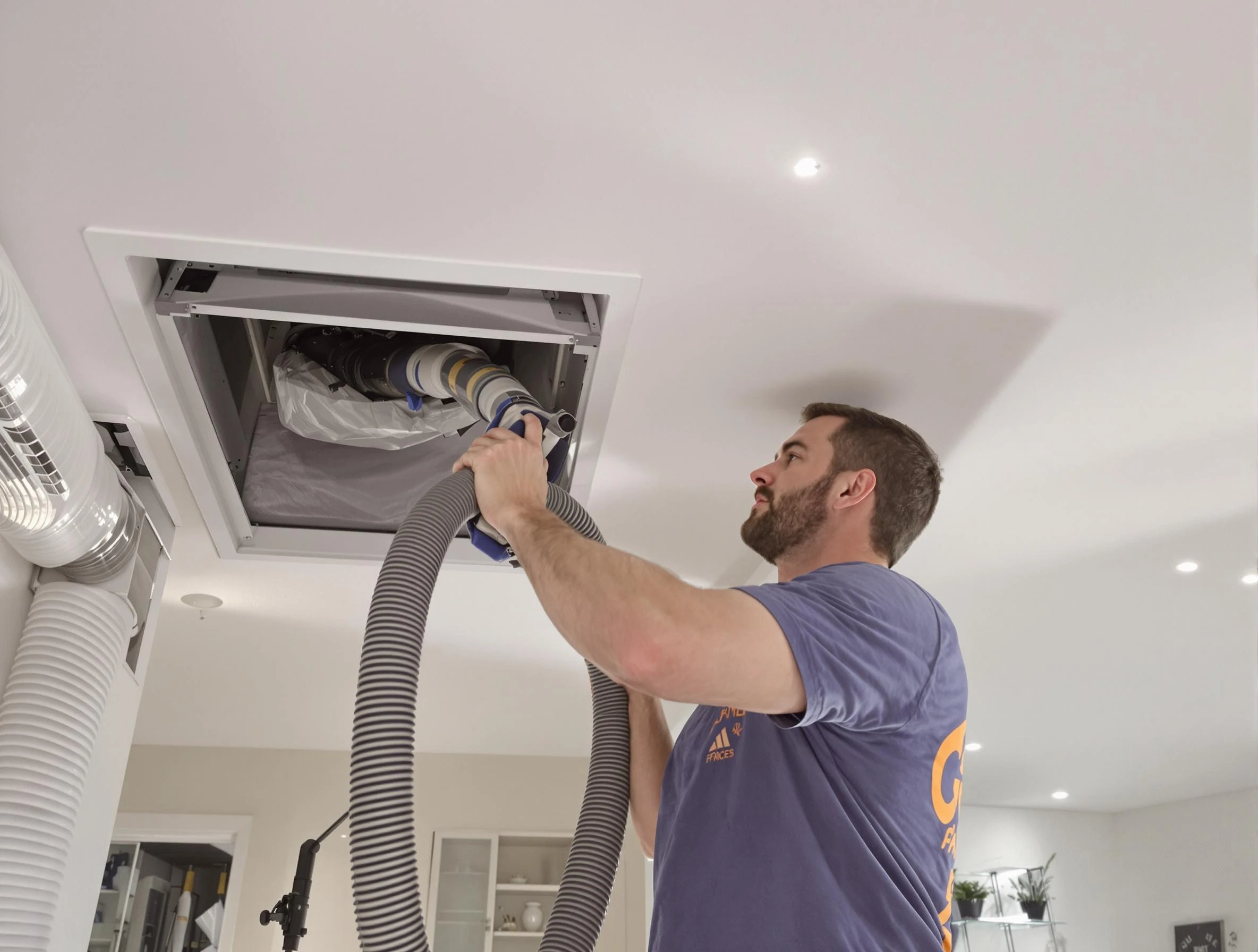 Precision indoor duct cleaning by Firestone Air Duct Cleaning in Firestone