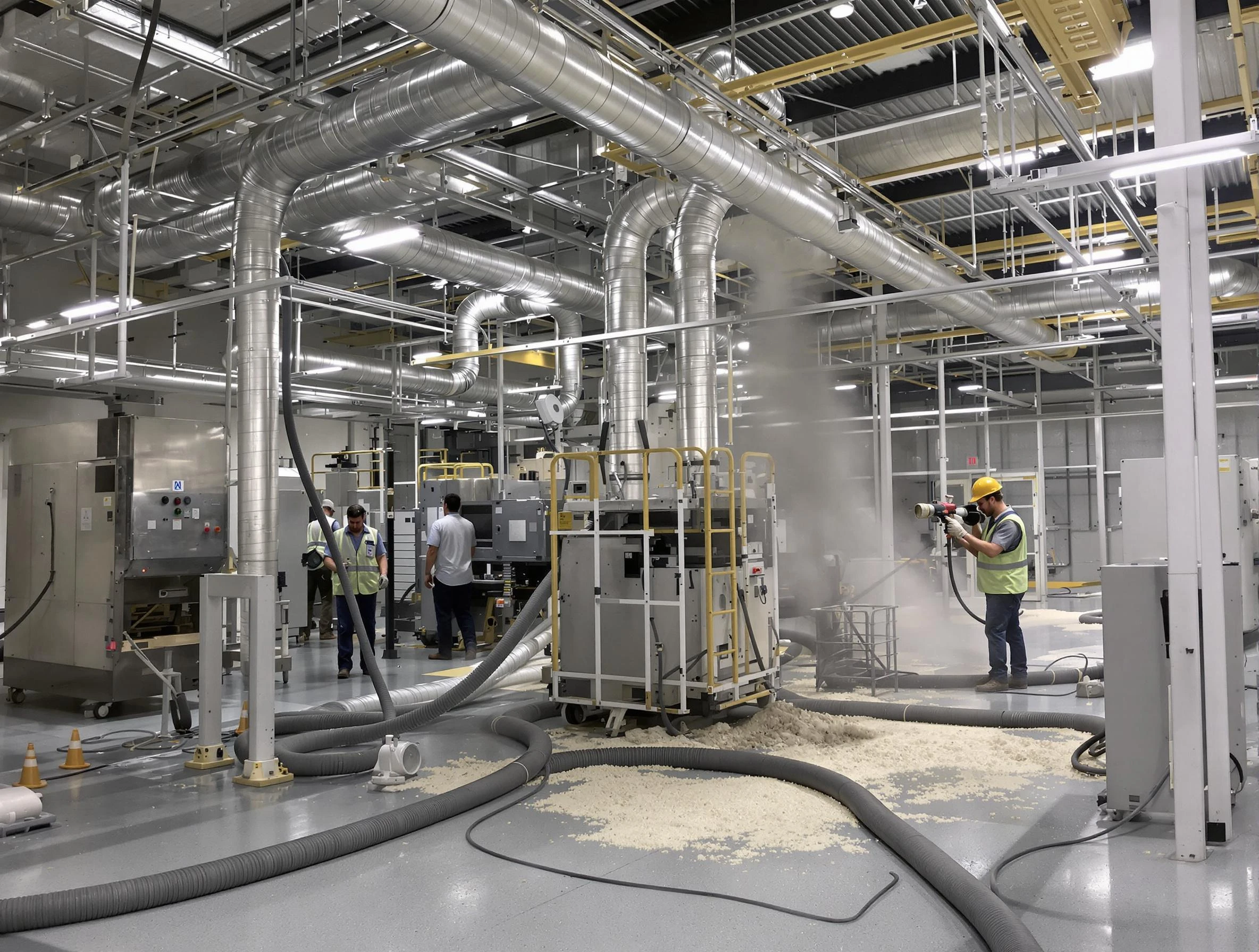 Heavy-duty industrial duct cleaning by Firestone Air Duct Cleaning in Firestone